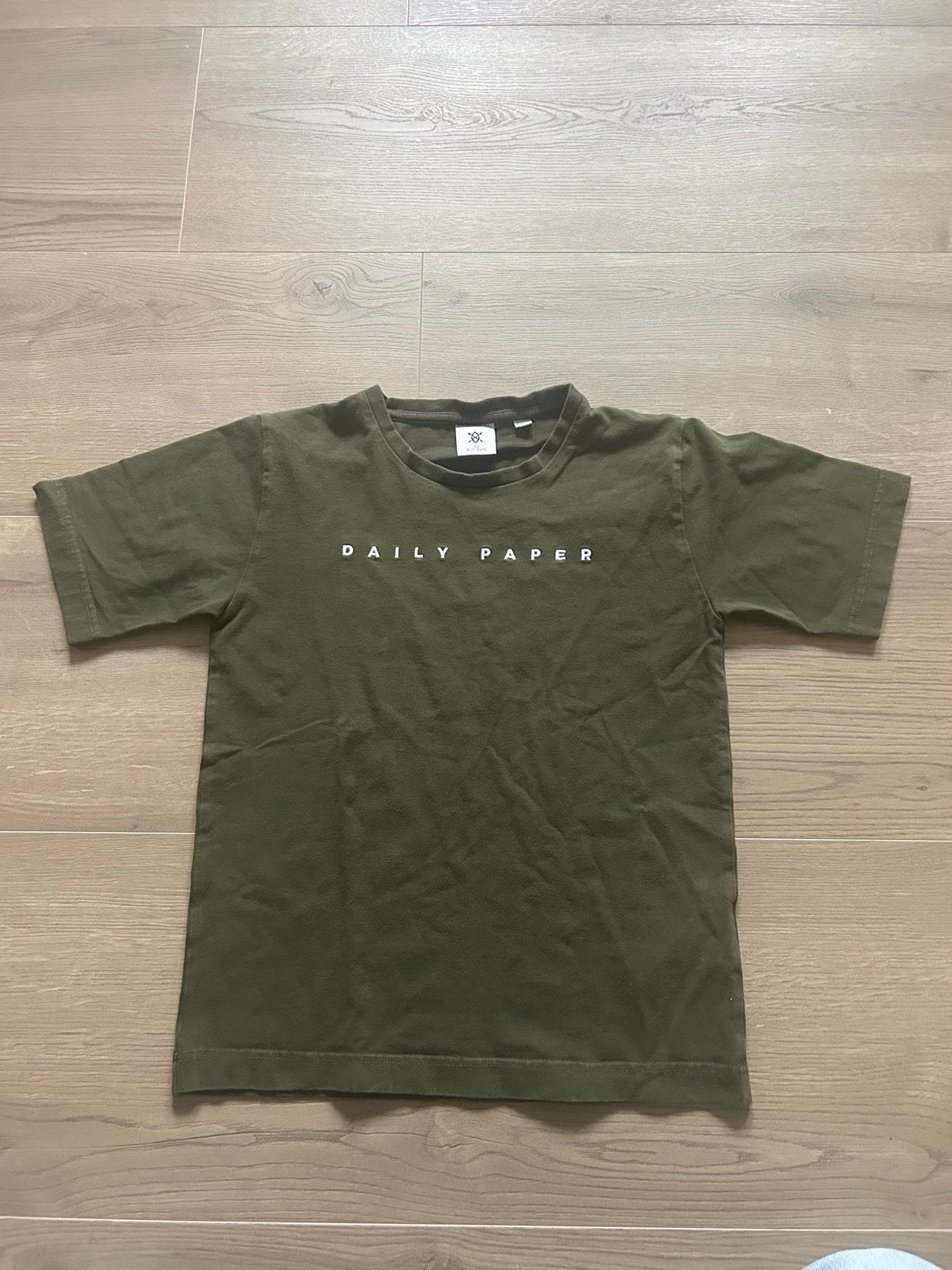 Daily Paper T-shirt groen maat 140 (8-10 jaar), Ophalen of Verzenden, Gebruikt, Jongen of Meisje, Shirt of Longsleeve