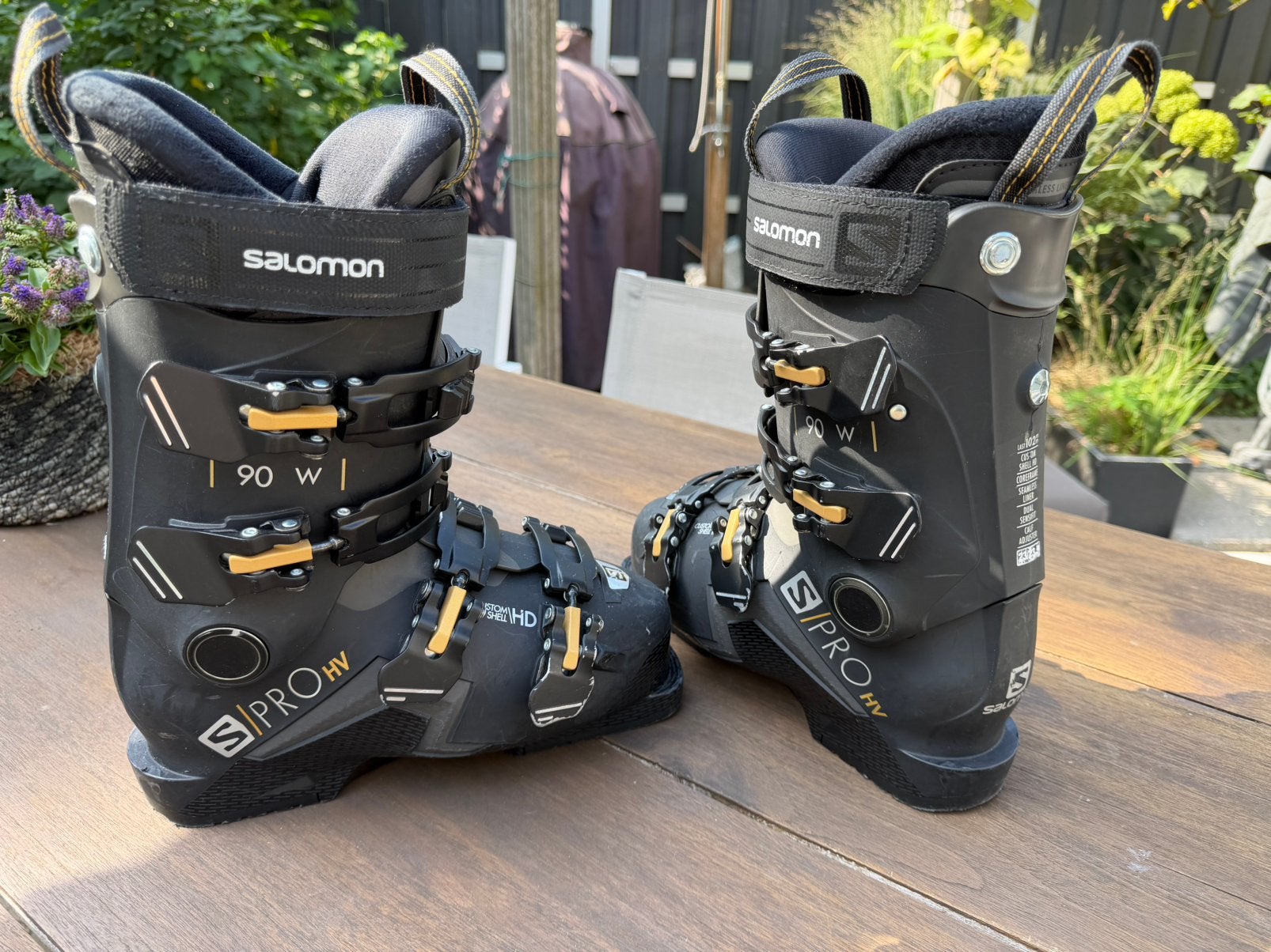 Salomon S Pro HV custom shell skischoen dames, Sport en Fitness, Ophalen, 160 tot 180 cm, Schoenen, Salomon