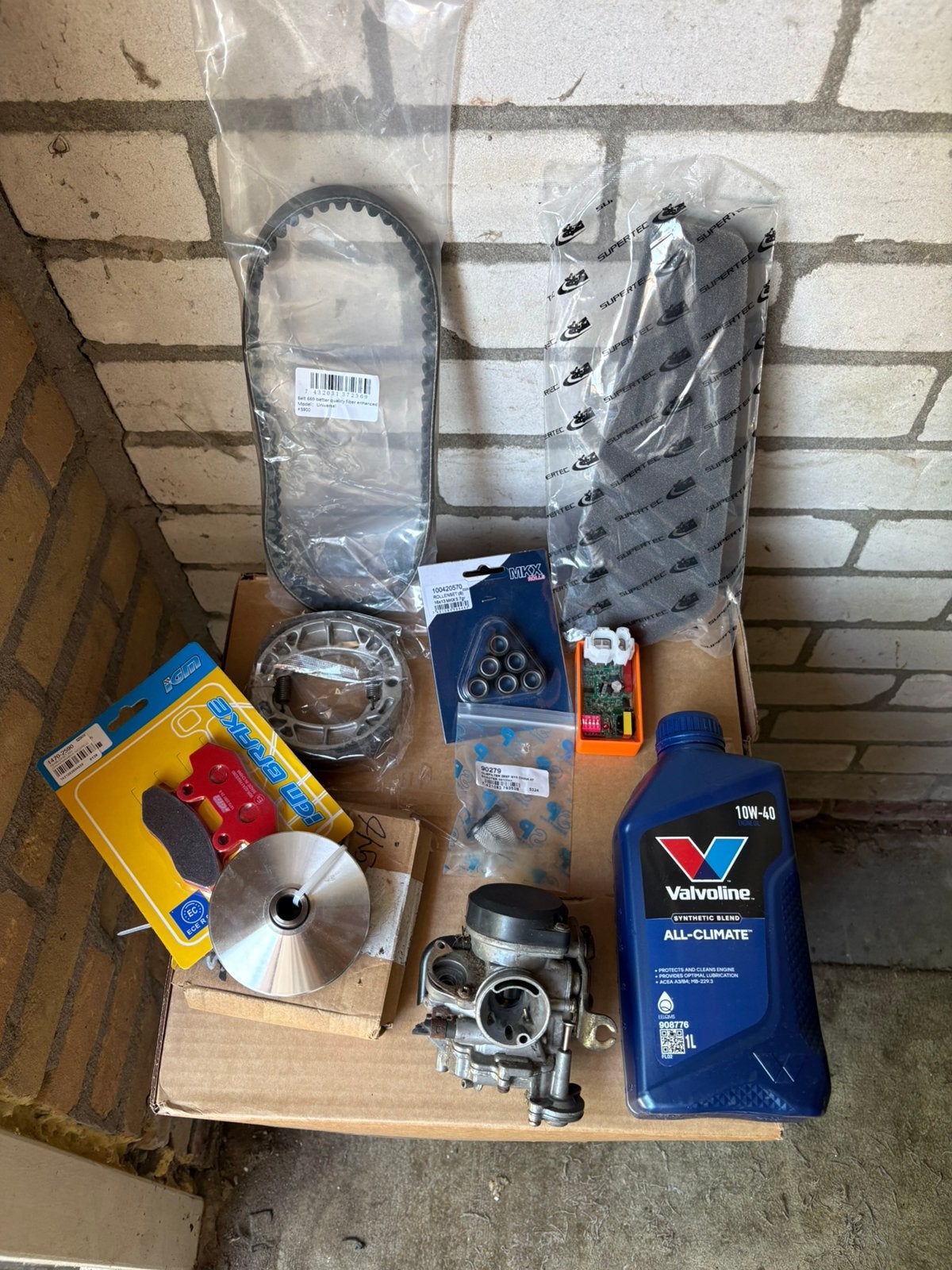 Gy6 4t onderdelen, Motoren, Ophalen of Verzenden