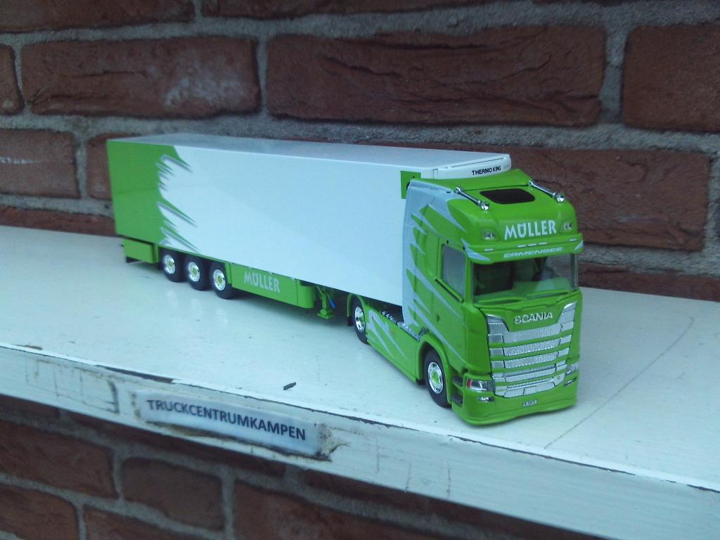 Tekno  Scania  Next  Gen  540S  V8  van  Muller., Ophalen of Verzenden, Nieuw, Bus of Vrachtwagen, Tekno