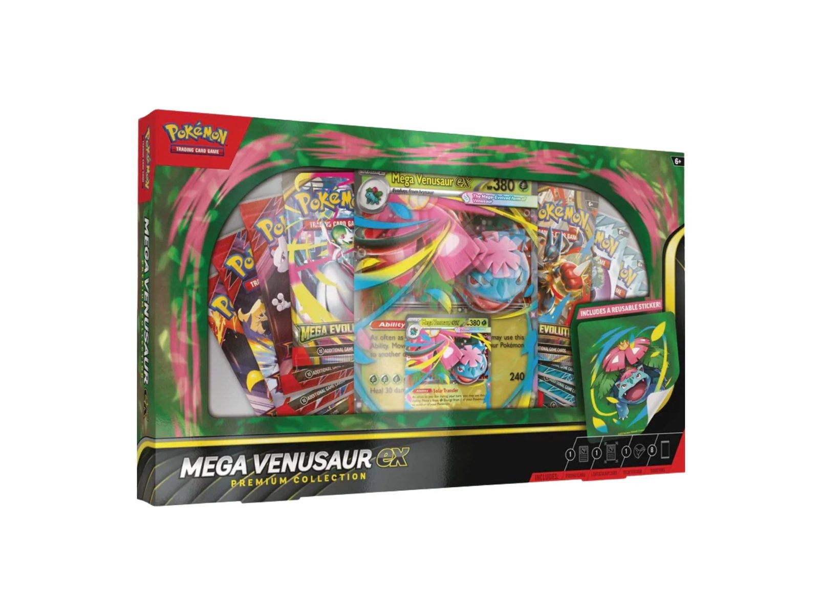Mega Venusaur EX Box, Ophalen of Verzenden, Nieuw, Foil