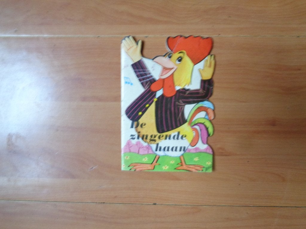 Vintage boekje grappige dieren / De zingende haan, Antiek en Kunst, Ophalen of Verzenden