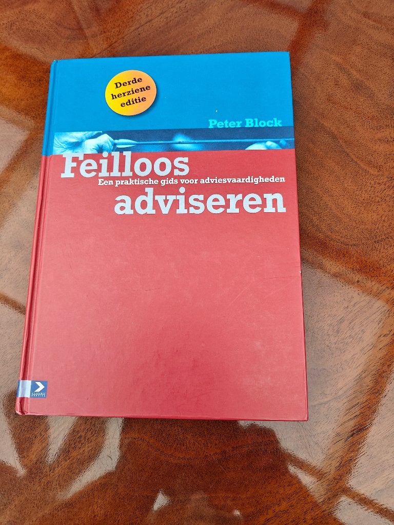 Feilloos adviseren, Boeken, Academic Service, Zo goed als nieuw, Beta, HBO