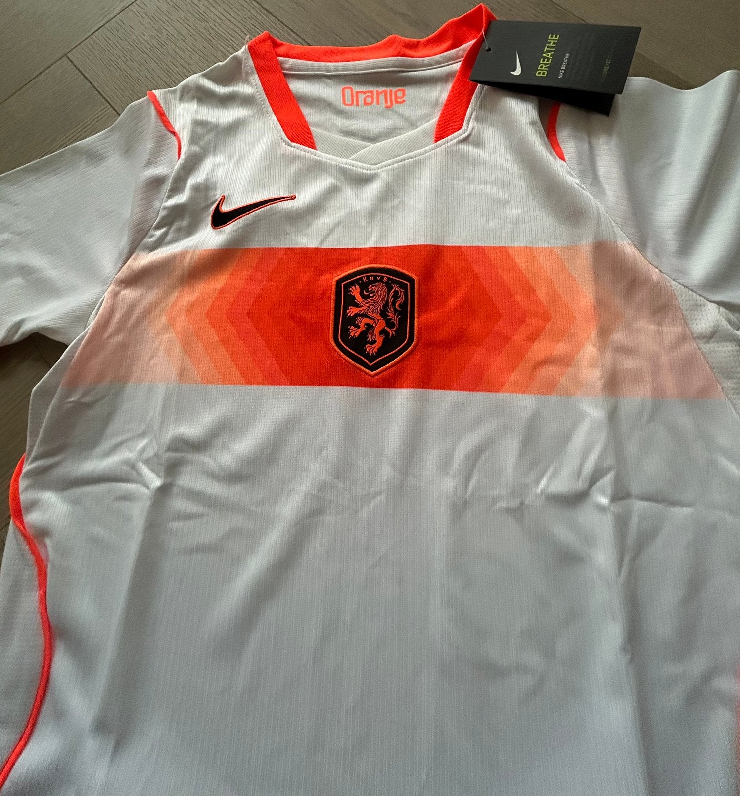 Nederlands elftal wit voetbalshirt wk 2026 maat S, Maat S, Ophalen of Verzenden, Nieuw, Shirt
