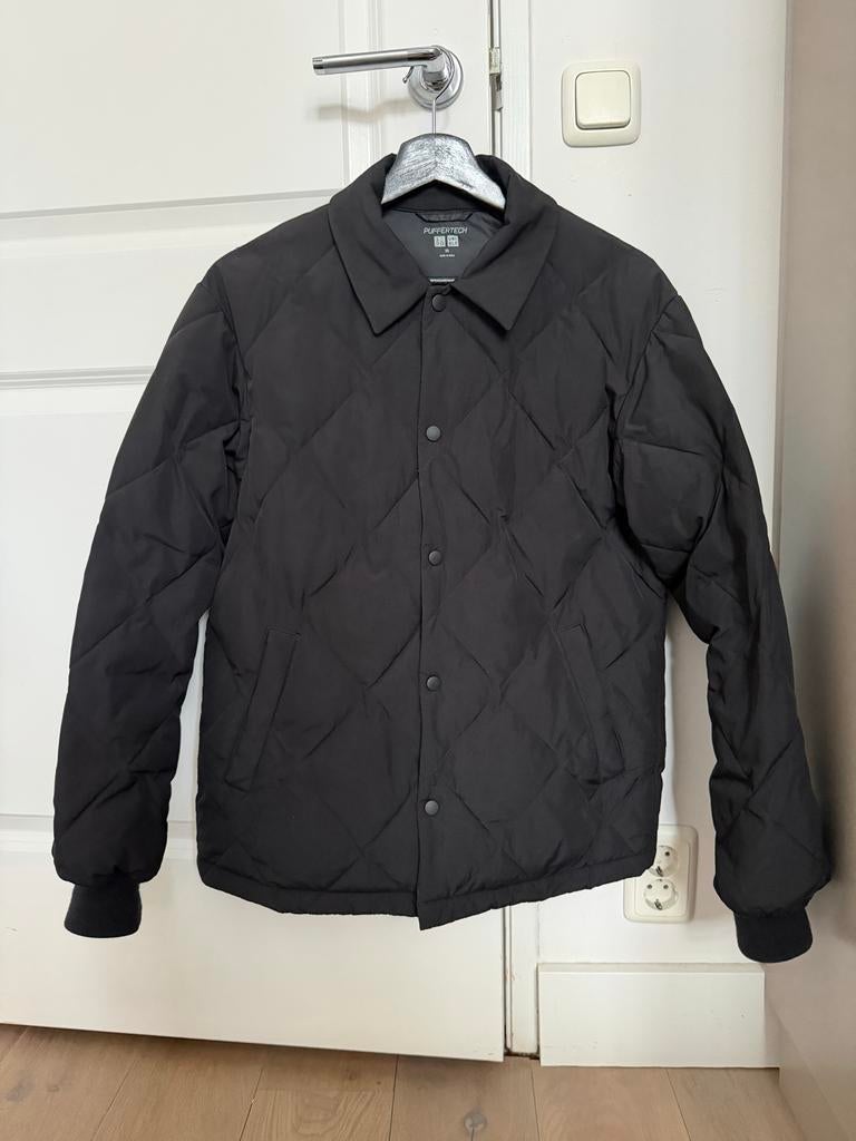 Uniqlo Puffertech jack - Heren- Zwart - XS, Kleding | Heren, Ophalen of Verzenden, Gedragen, Maat 46 (S) of kleiner, Zwart