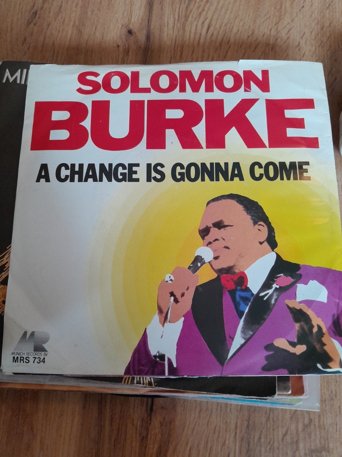 solomon burke 7 inch a change is come, Ophalen of Verzenden, Zo goed als nieuw, Pop