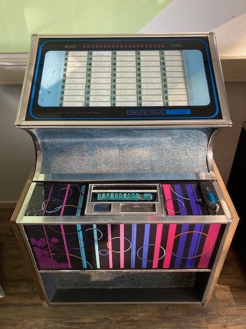 Jukebox Rock ola 449, Ophalen, Gebruikt, 1970 tot heden, Rock Ola