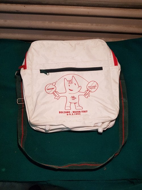 tafeltennis tas vintage 1992, Sport en Fitness, Overige Sport en Fitness, Ophalen of Verzenden, 'T Olde Gre-j, Info@toldegrej.nl