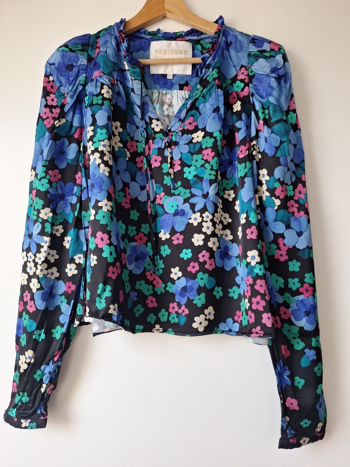 Vrolijke Fabienne Chapot blouse met bloemenprint, Ophalen, Meerkleurig, Zo goed als nieuw, Fabienne Chapot