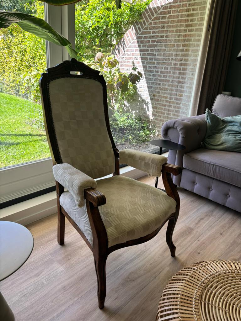 Voltaire fauteuil verstelbaar - Klassieke stijl, Ophalen