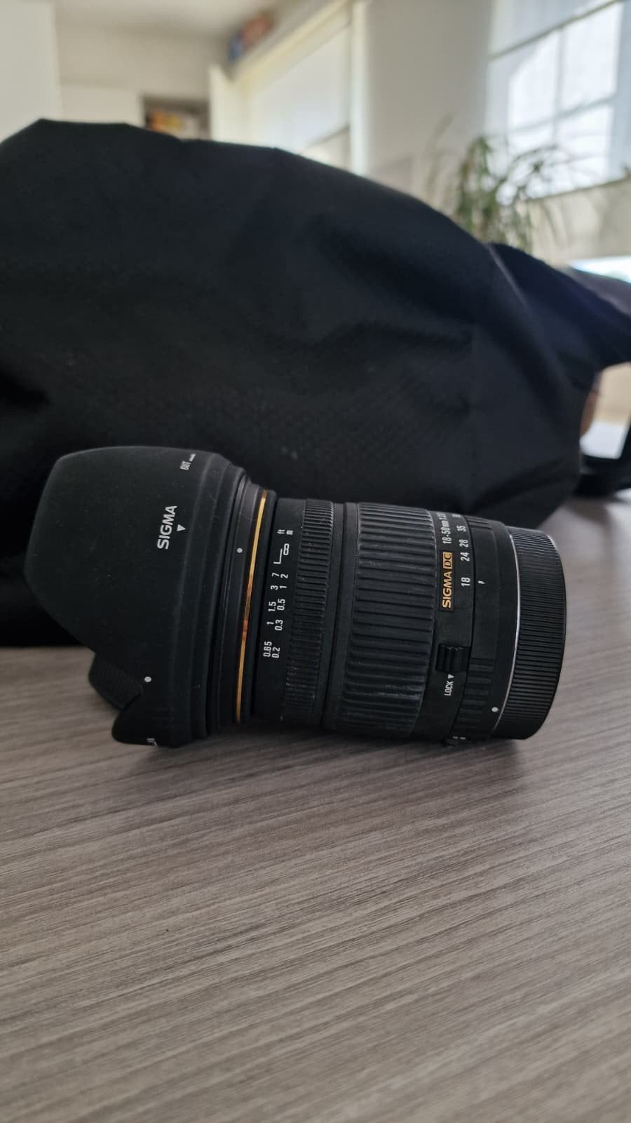 Sigma 18-50mm f/2.8 EX DC Canon EF-mount, Audio, Tv en Foto, Fotografie | Lenzen en Objectieven, Ophalen, Gebruikt, Sigma, Standaardlens