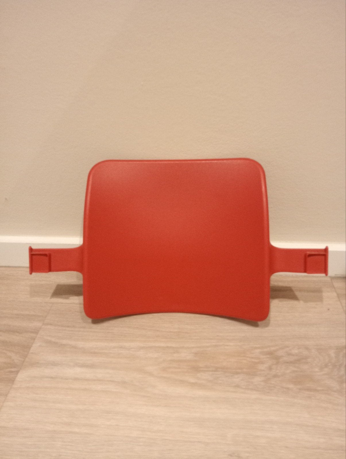 Rugleuning Stokke Trip Trap kinderstoel rood, Ophalen, Gebruikt, Meegroeistoel