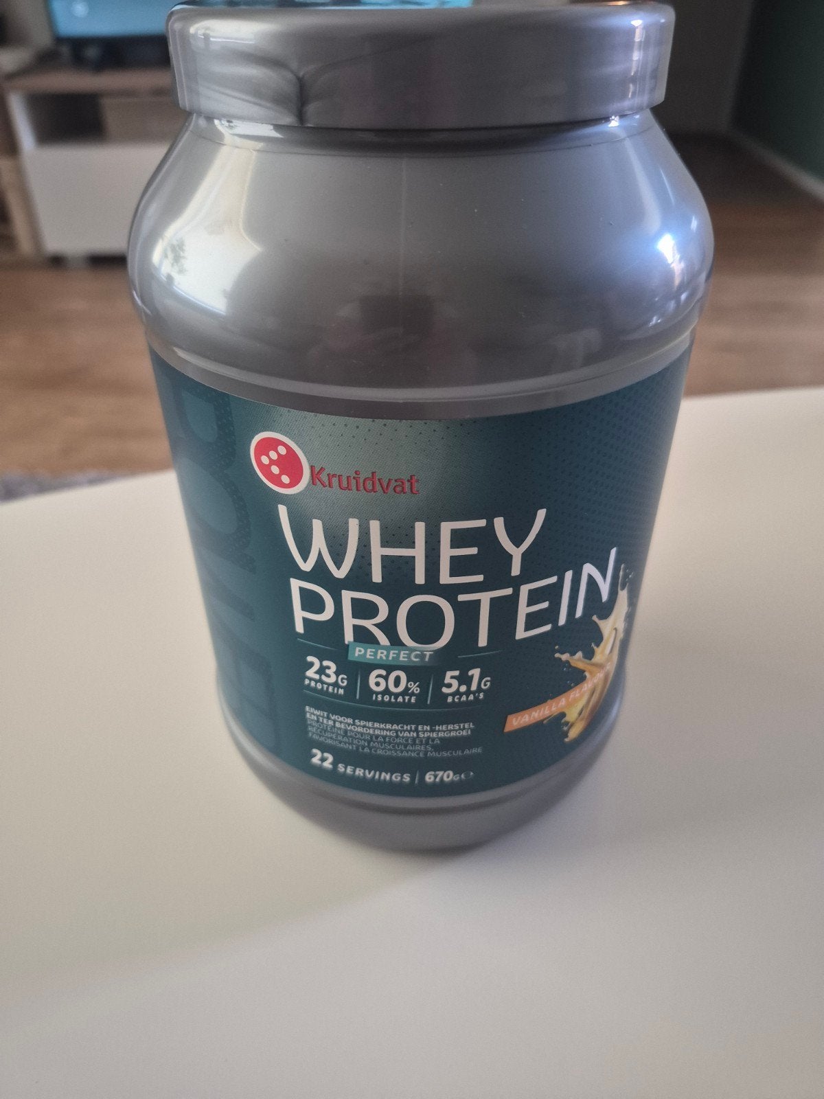 whey proteïne, Ophalen, Zo goed als nieuw, Poeder of Drank