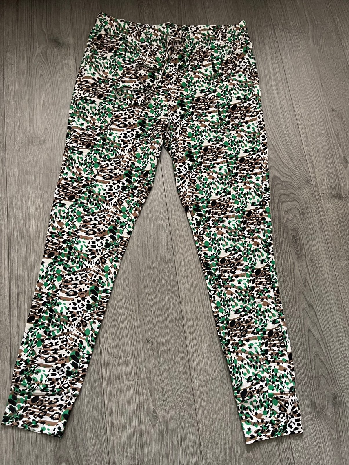Exxcellent travelstof broek met rekbare tailleband maat 44, Kleding | Dames, Zwart, Maat 42/44 (L), Ophalen of Verzenden, Zo goed als nieuw