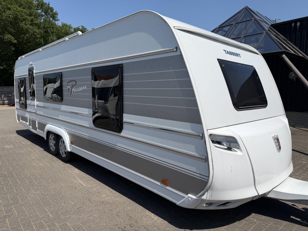 Tabbert Princess 740 | 2016 | Queensbed | Dorema 3m | Airco!, Tabbert, Schokbreker, 7 tot 8 meter, Bedrijf