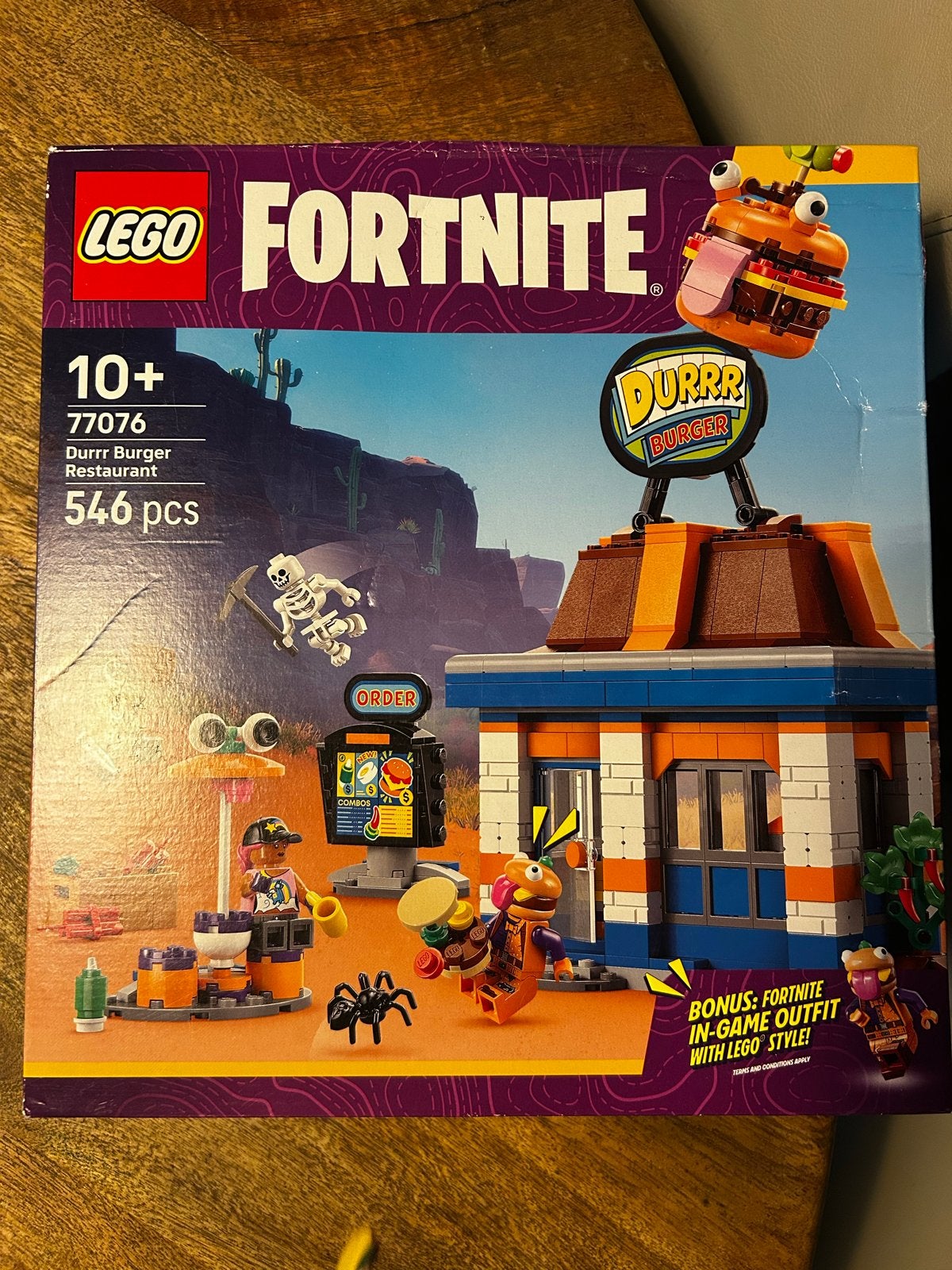 LEGO Fortnite Durrr Burger Restaurant 77076 - Nieuw in doos, Ophalen of Verzenden, Nieuw, Overige merken