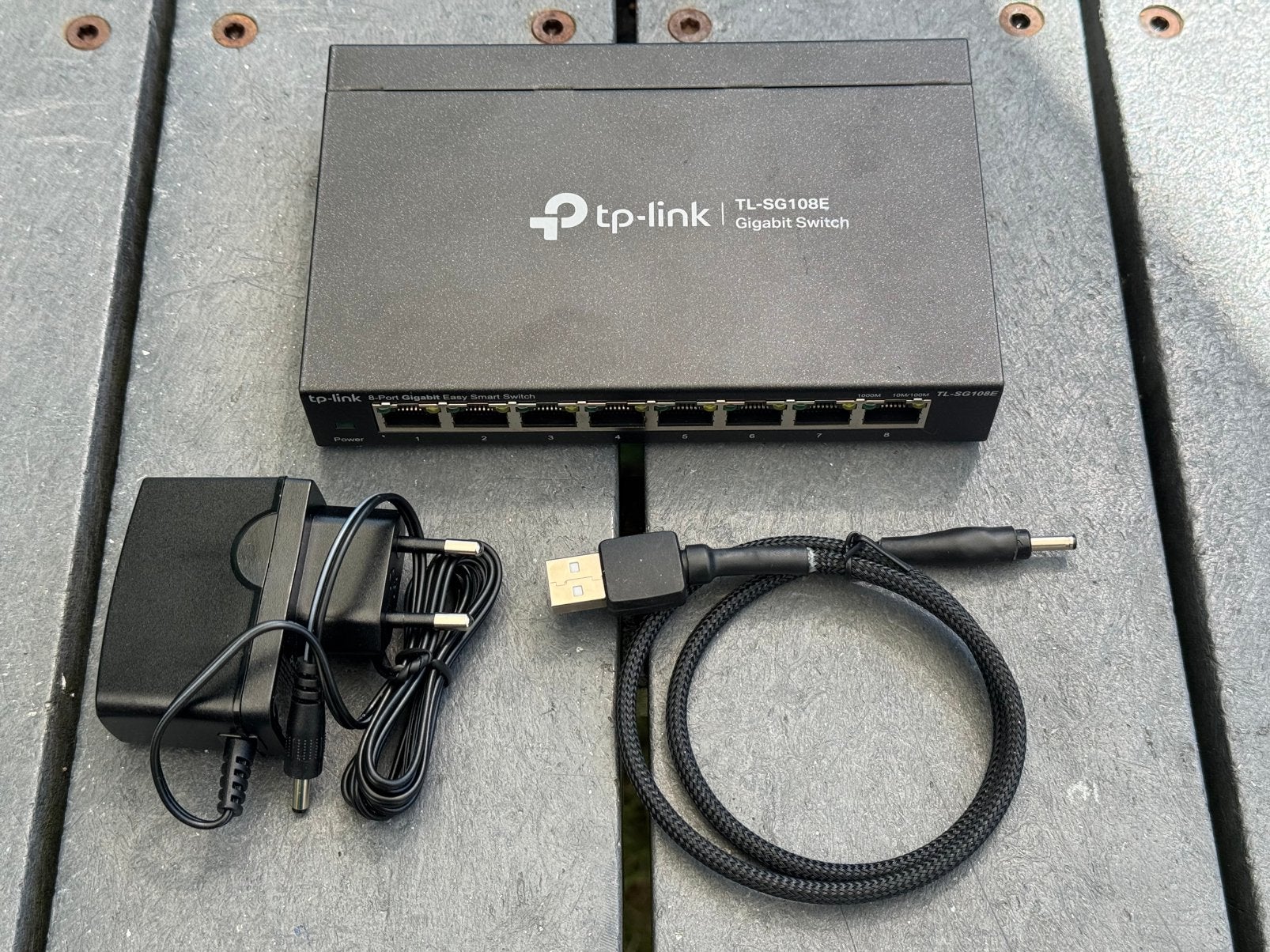 TP-Link TL-SG108E - 8-Port Gigabit Managed Switch - 2, Verzenden, Zo goed als nieuw
