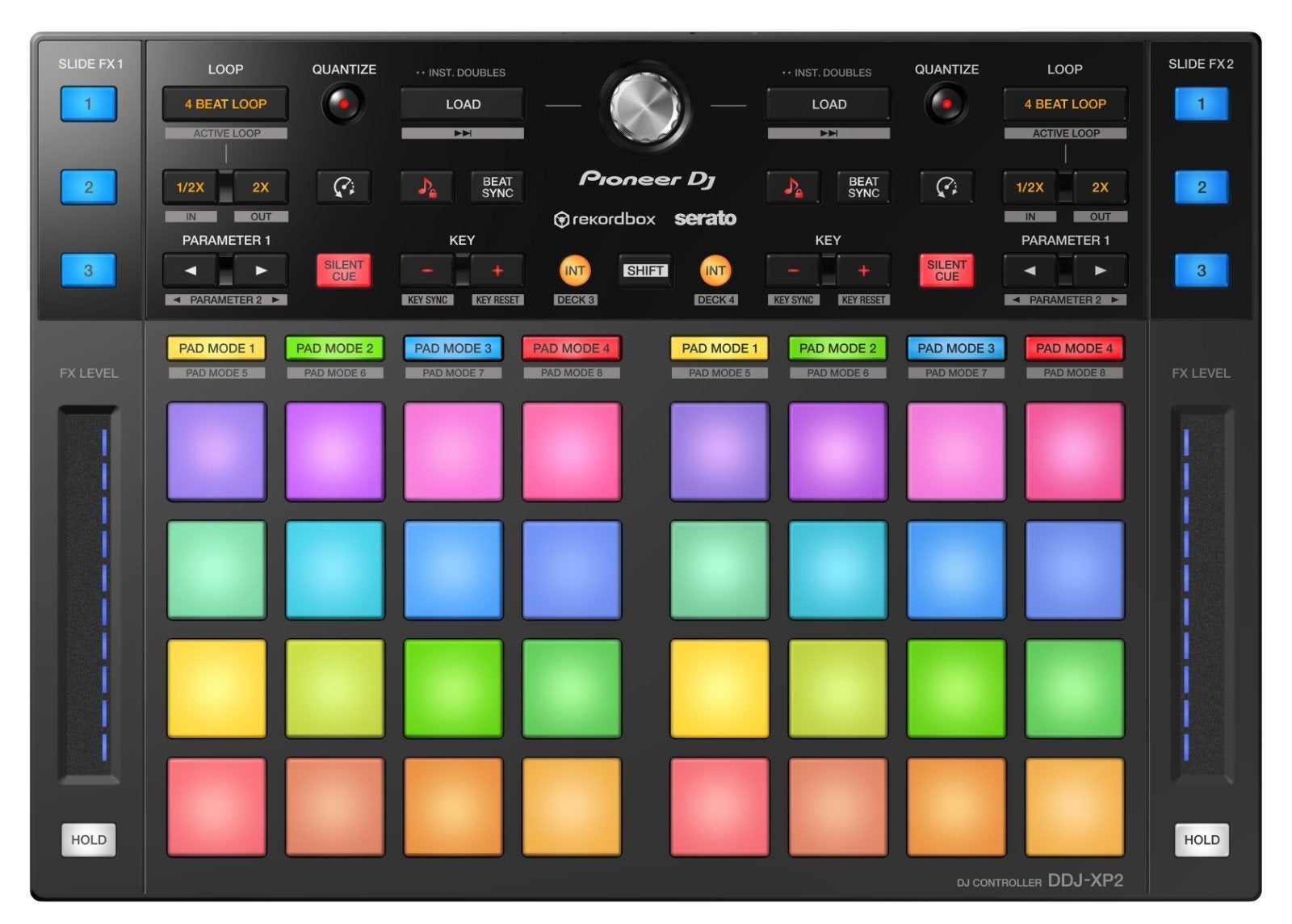 Pioneer DDJ-XP2 met originele verpakking en garantie, Muziek en Instrumenten, Dj-sets en Draaitafels, Ophalen, Zo goed als nieuw