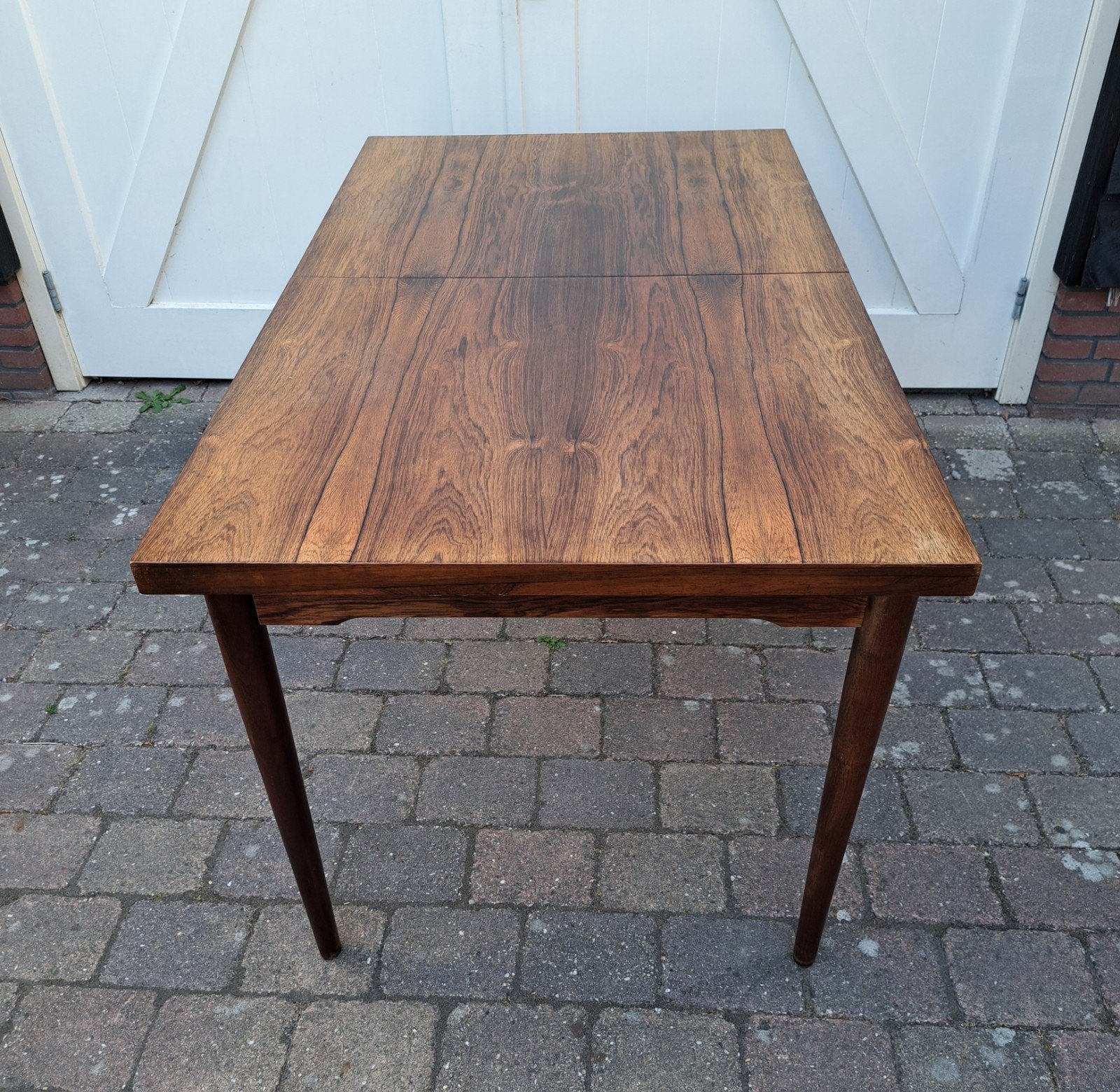Deense design eettafel in palissanderhout, Antiek en Kunst, Ophalen