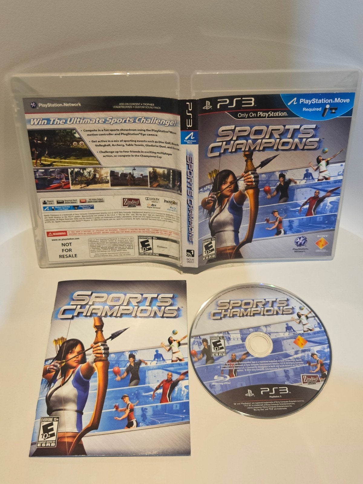 Sports Champions PS3, Spelcomputers en Games, Ophalen of Verzenden, Zo goed als nieuw, 3 spelers of meer, Sport