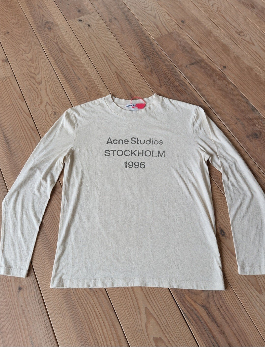 Acne Studios longsleeve wit | S/M | Goede staat, Kleding | Dames, T-shirts, Zo goed als nieuw, Maat 36 (S), Wit, Lange mouw, Verzenden