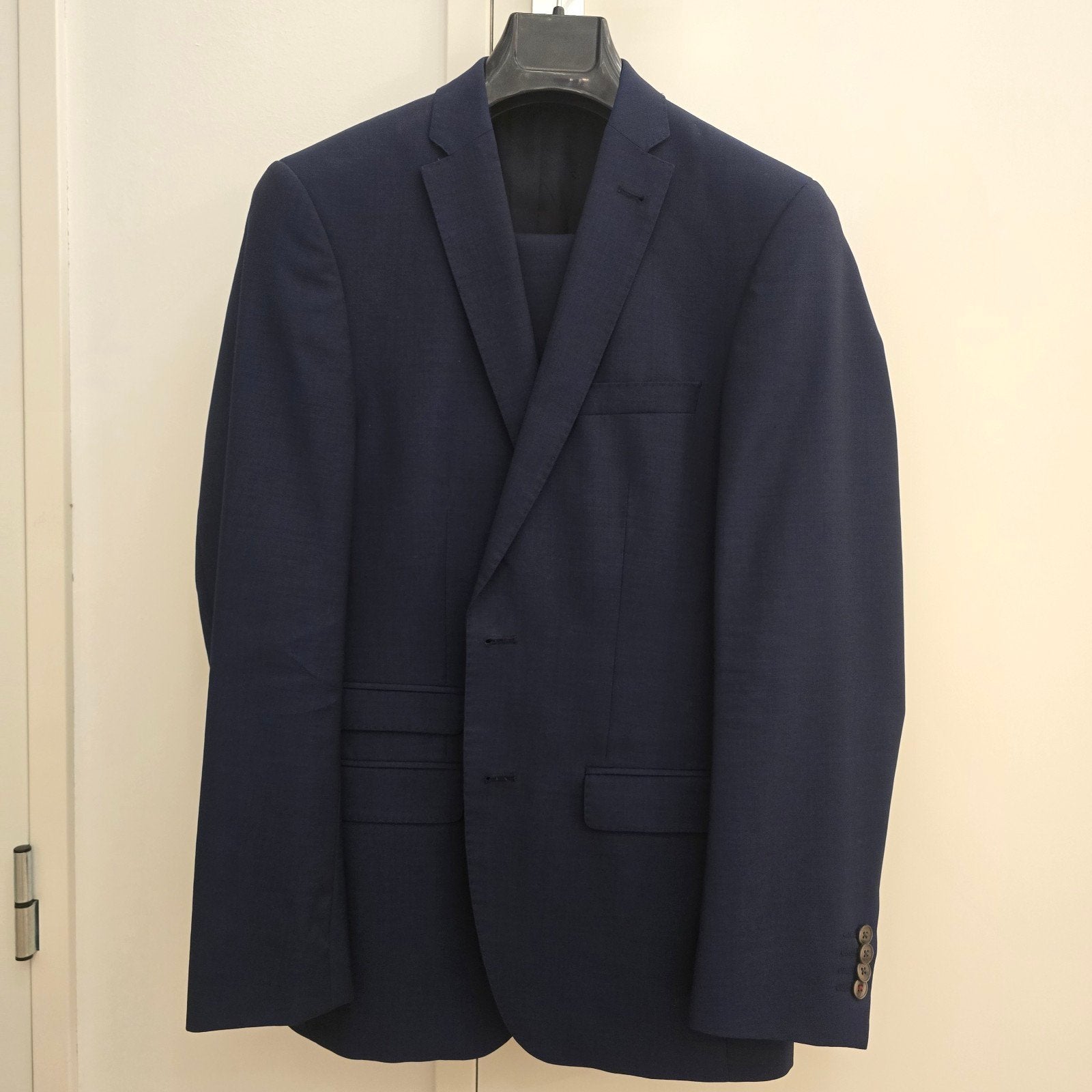 Roy Robson Slim Fit Pak - Blazer Maat 46, Broek Maat 44, Kleding | Heren, Kostuums en Colberts, Blauw, Ophalen of Verzenden, Gedragen