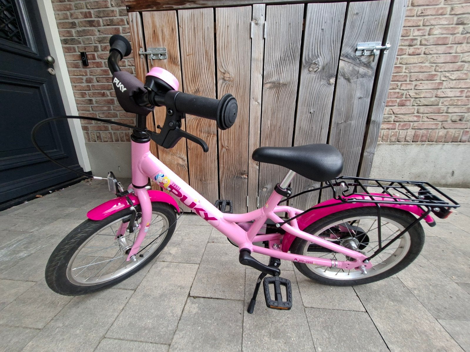 Puky kinderfiets roze 16 inch, Fietsen en Brommers, Ophalen, 16 tot 20 inch, Velgrem, Puky