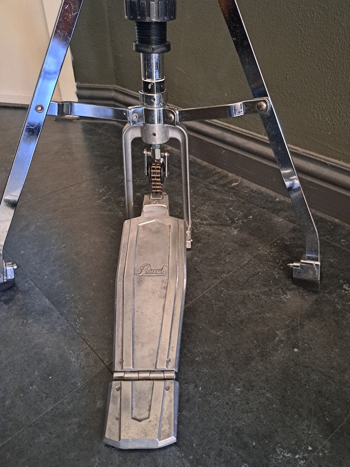 professionele pearl hihat H885 draaibare poten nette staat, Ophalen, Gebruikt, Overige soorten