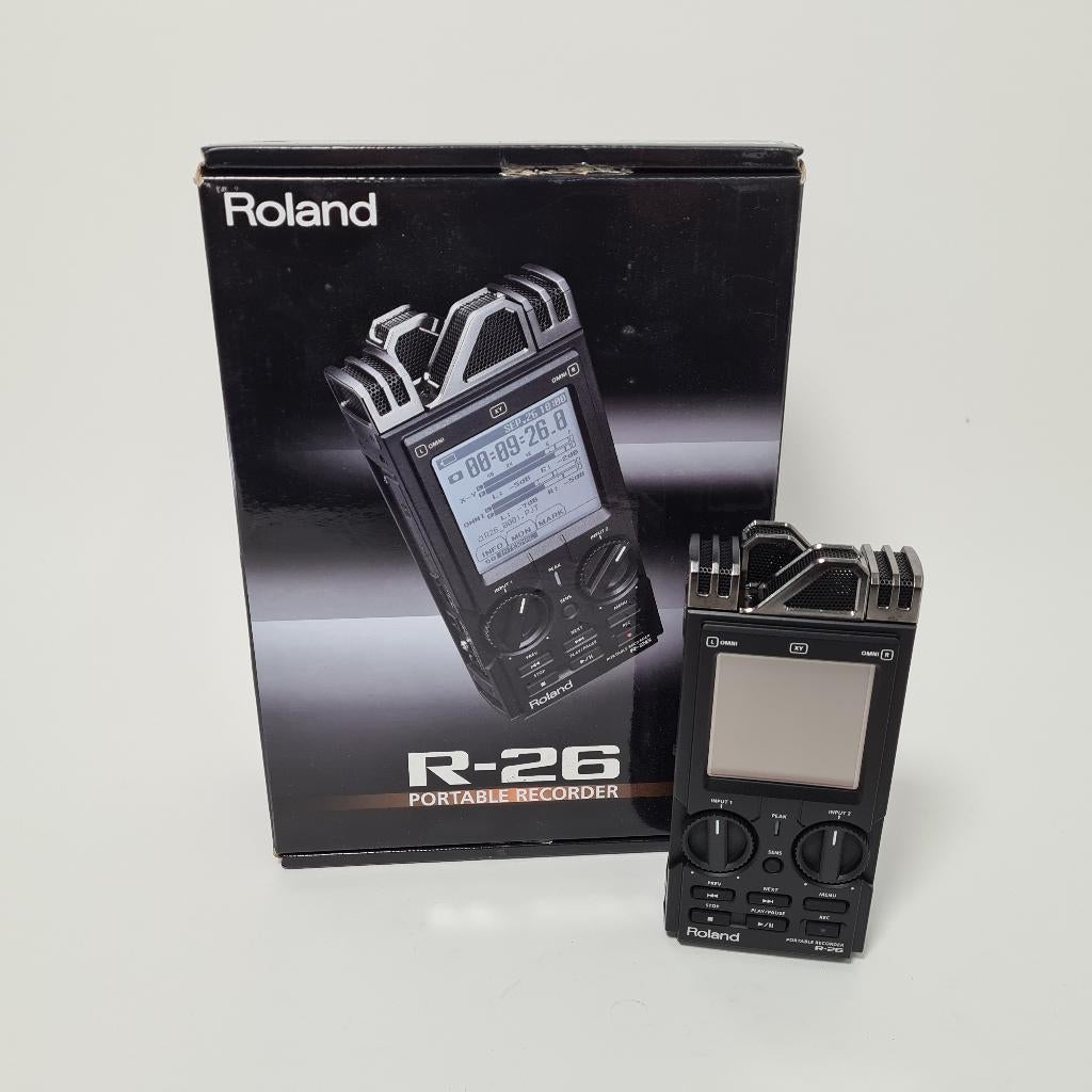 Roland R-26 Portable Recorder, Ophalen of Verzenden, Zo goed als nieuw, Audio