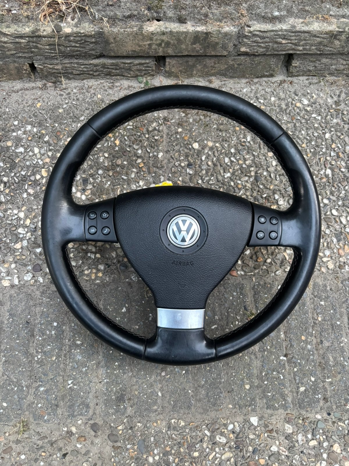 Golf 5 stuur met knopjes en airbag, Ophalen of Verzenden