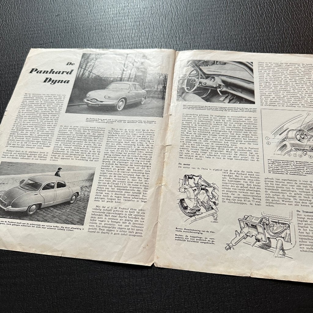 #10) PANHARD Dyna - 1957, Boeken, Verzenden, Gelezen, Algemeen
