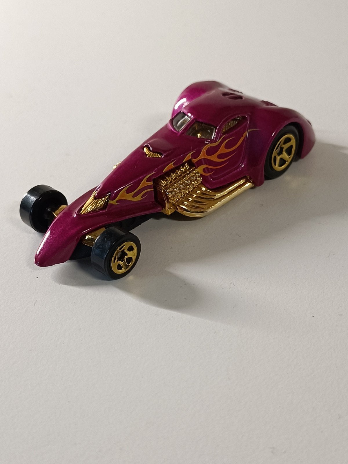 Hot Wheels Hammered coupe met vlammen, Ophalen of Verzenden, Zo goed als nieuw, Auto