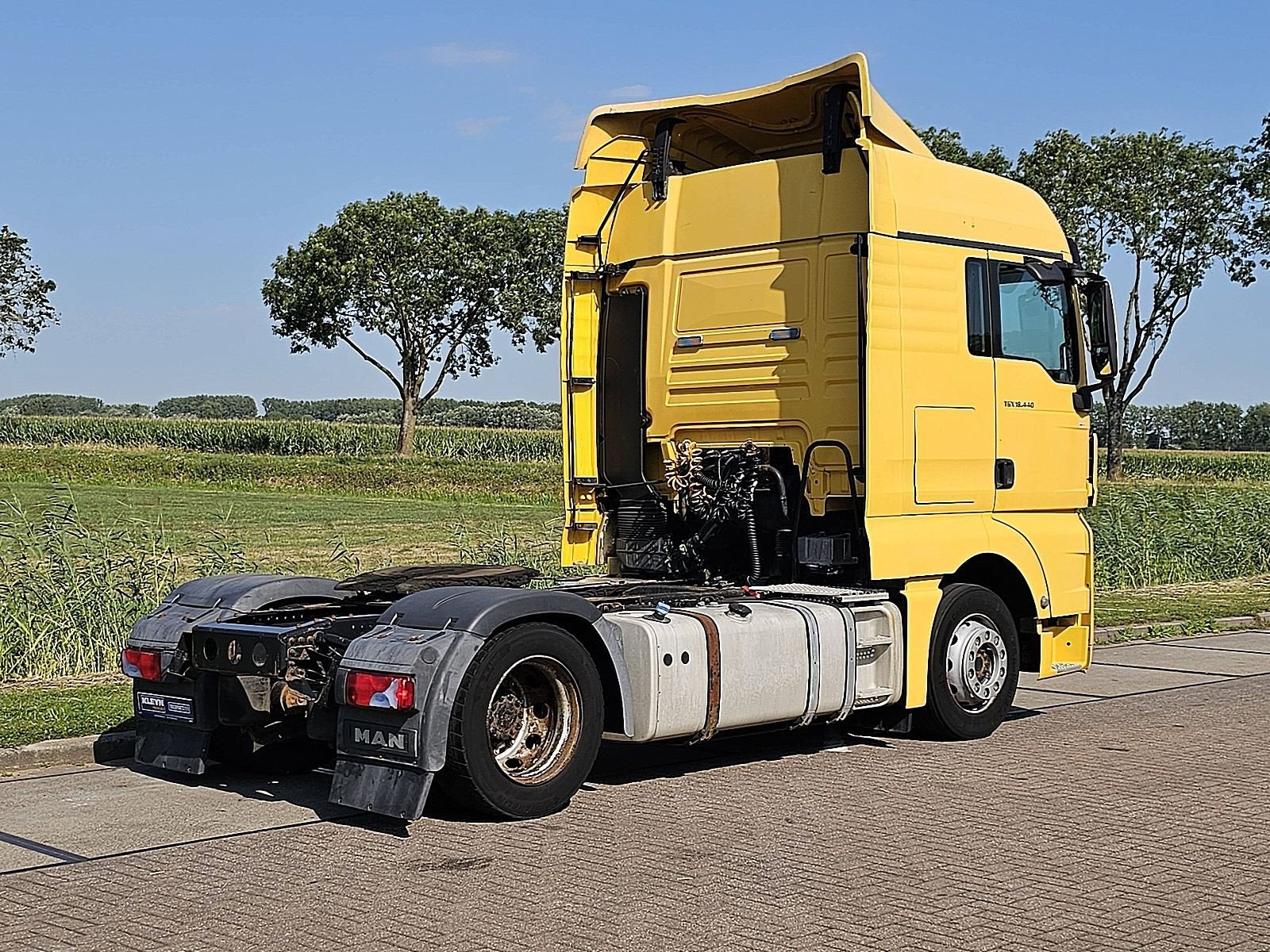 M.A.N. 18.440 TGX, Auto's, Euro 5, MAN, Geel, Bedrijf