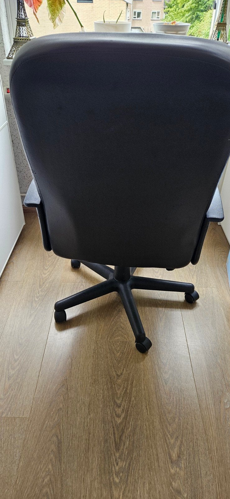 Bureaustoel gebruikt, Ophalen of Verzenden, Gebruikt, Zwart