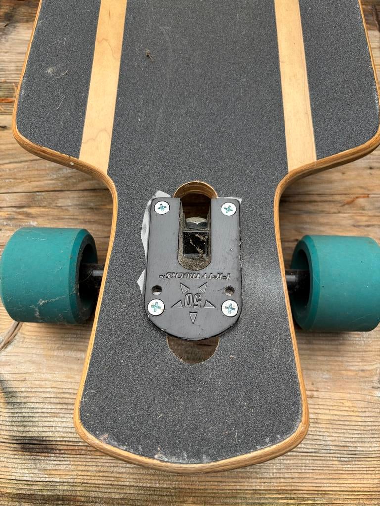 Mooi skateboard/ longboard van Hammond, Ophalen of Verzenden, Zo goed als nieuw, Skateboard, Longboard