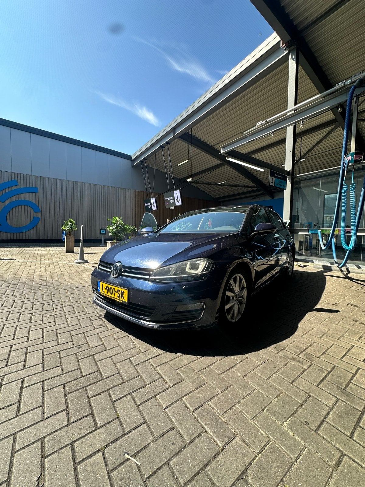 Volkswagen Golf 1.4 TSI 150pk 7-DSG 5D 2016 Blauw, Parkeersensor, 4 cilinders, Blauw, 650 kg
