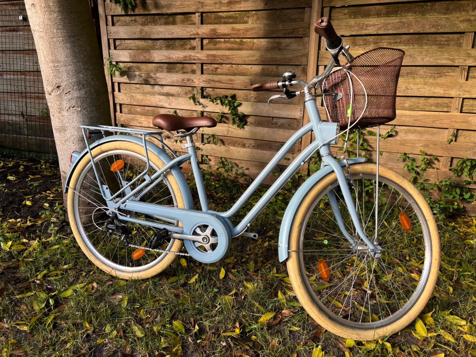 Leuke meiden fiets - Elops - 26 inch licht blauw, Minder dan 47 cm, Ophalen, Zo goed als nieuw, Overige merken