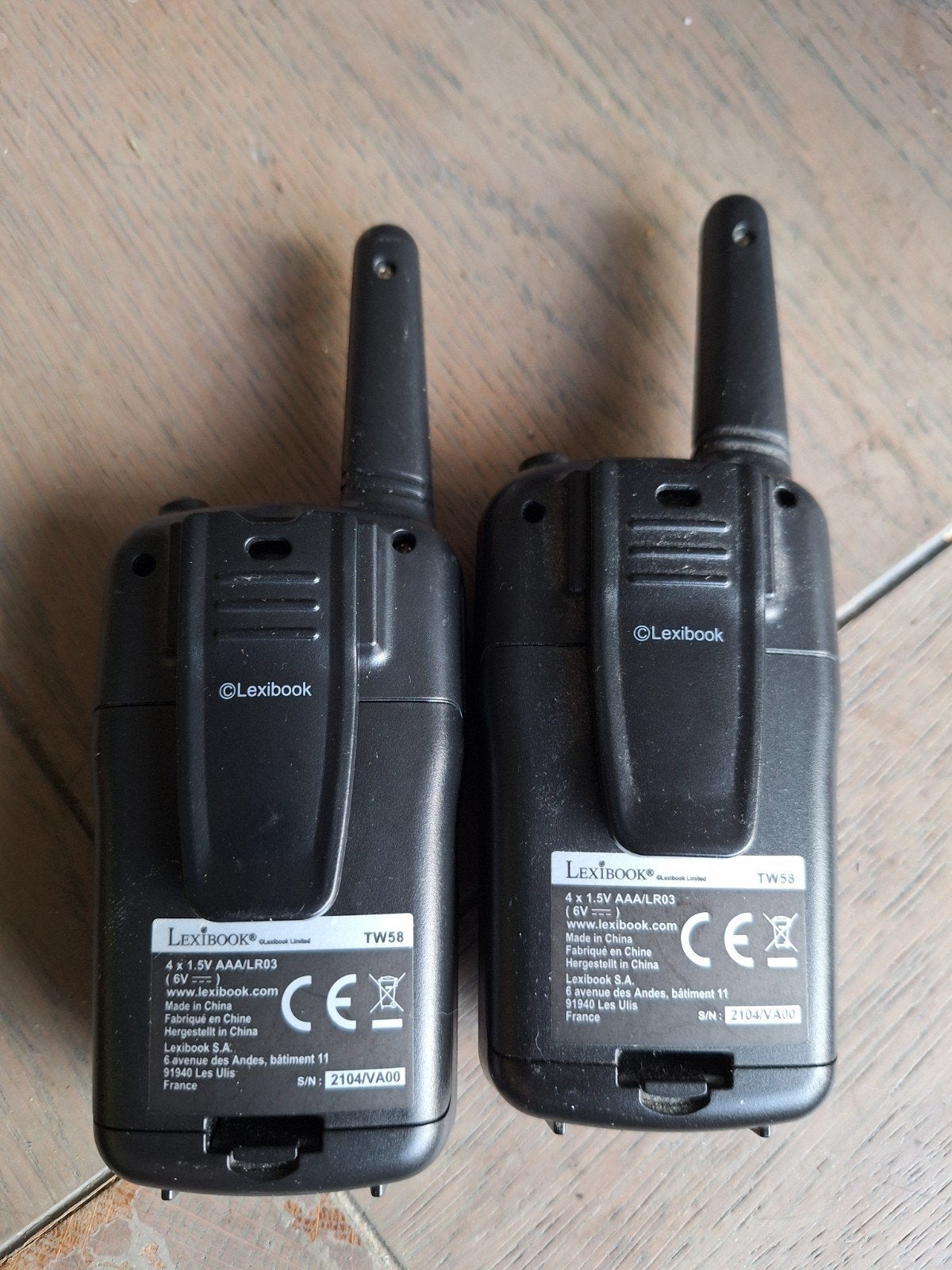Lexibook Walkie Talkie Set - TW58, Ophalen, Minder dan 2 km, Gebruikt, Portofoon of Walkie-talkie