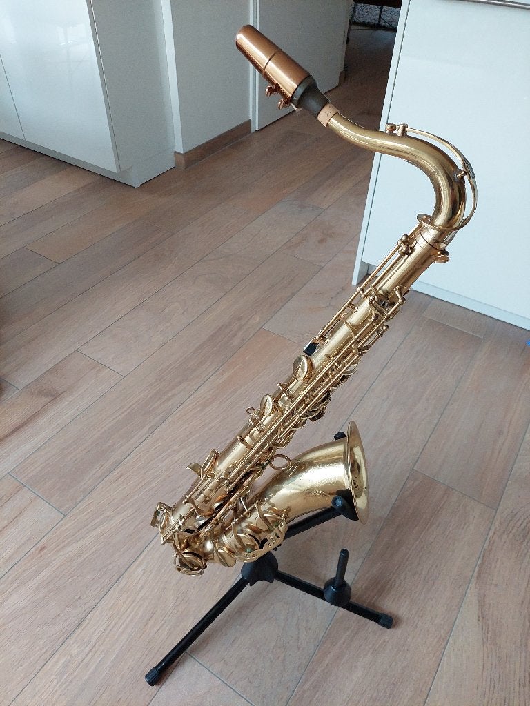 Te koop: Grassi tenorsaxofoon, Ophalen, Gebruikt, Tenor, Met koffer