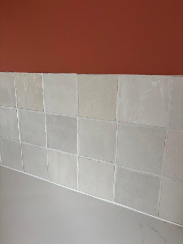 Ivoorkleurige zelliges wandtegels, Ophalen, Nieuw, Minder dan 20 cm, Minder dan 20 cm