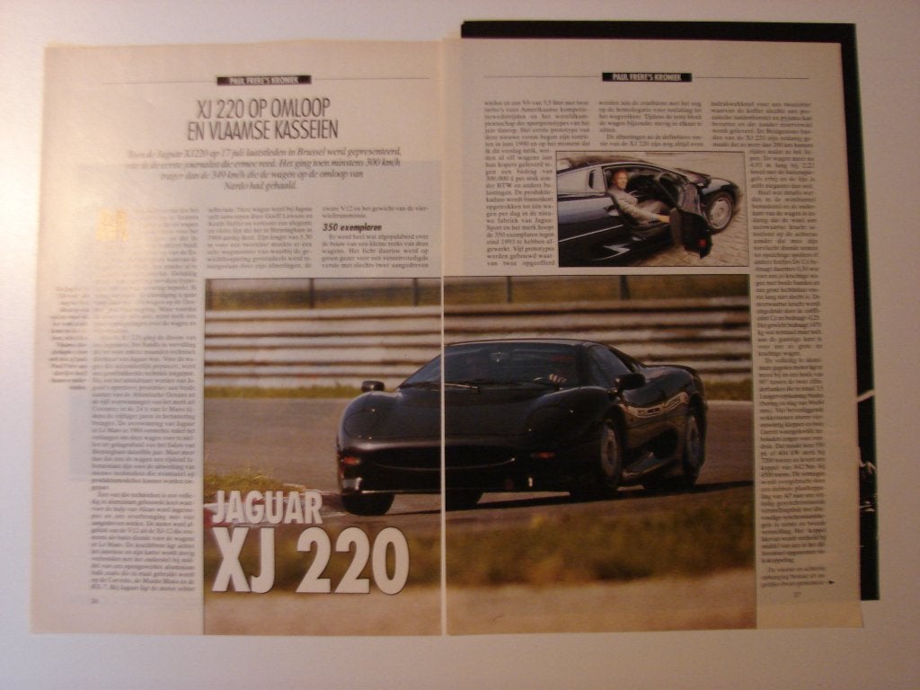 Artikel Jaguar XJ220, Ophalen of Verzenden, Zo goed als nieuw, Overige merken