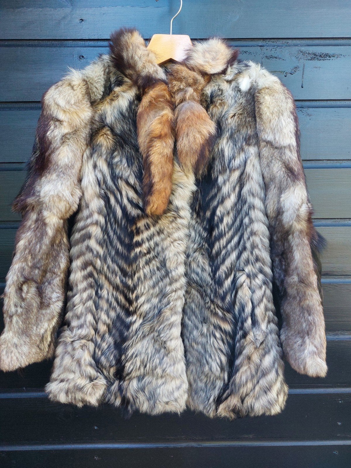 Vintage Bontjas - Uniek Design, Kleding | Dames, Maat 38/40 (M), Overige kleuren, Ophalen of Verzenden, Onbekend