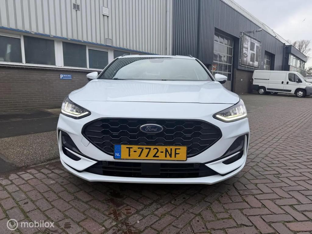 Ford Focus 1.0 EcoBoost Hybrid ST Line X /Nap € 19.450,00, Gebruikt, Euro 6, Wit, Origineel Nederlands