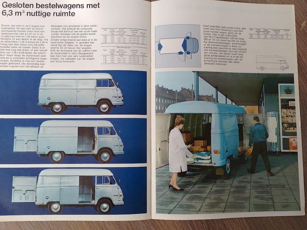Hanomag Folder bestelwagen ca 1968, Ophalen of Verzenden, Zo goed als nieuw, Overige merken