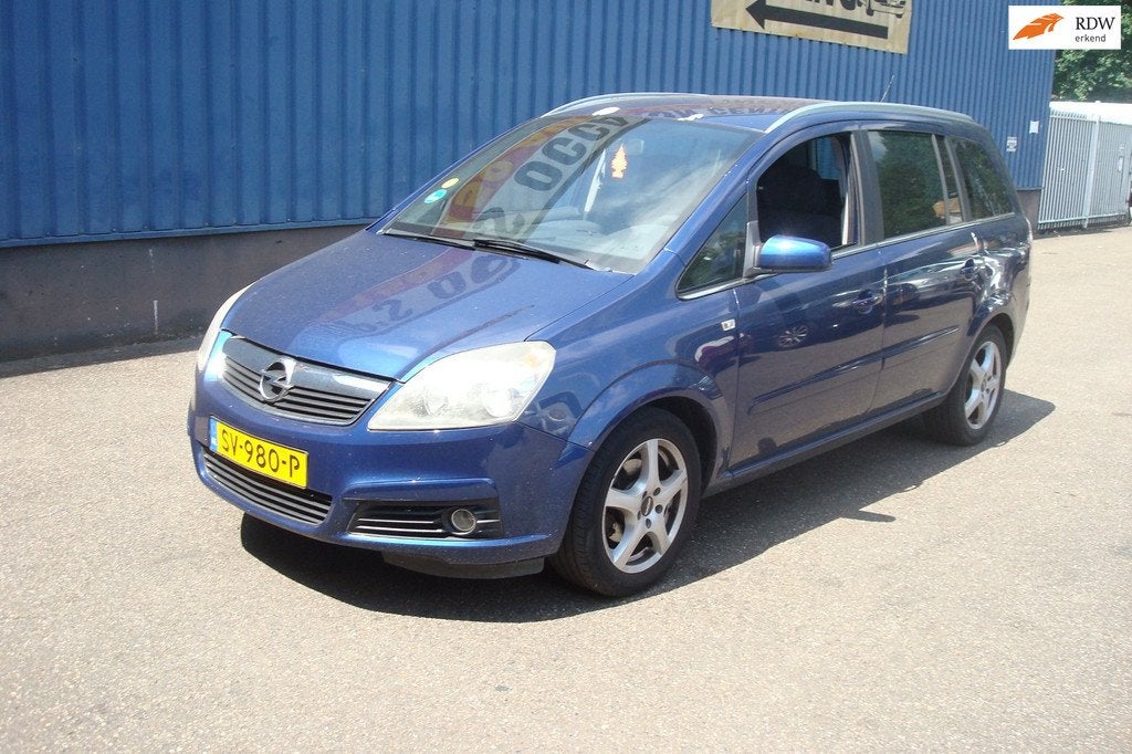 Opel Zafira 1.6 Essentia, 7 peroons, Airco, Auto's, Opel, Bedrijf, Te koop, Zafira, ABS, Airbags, Airconditioning, Centrale vergrendeling