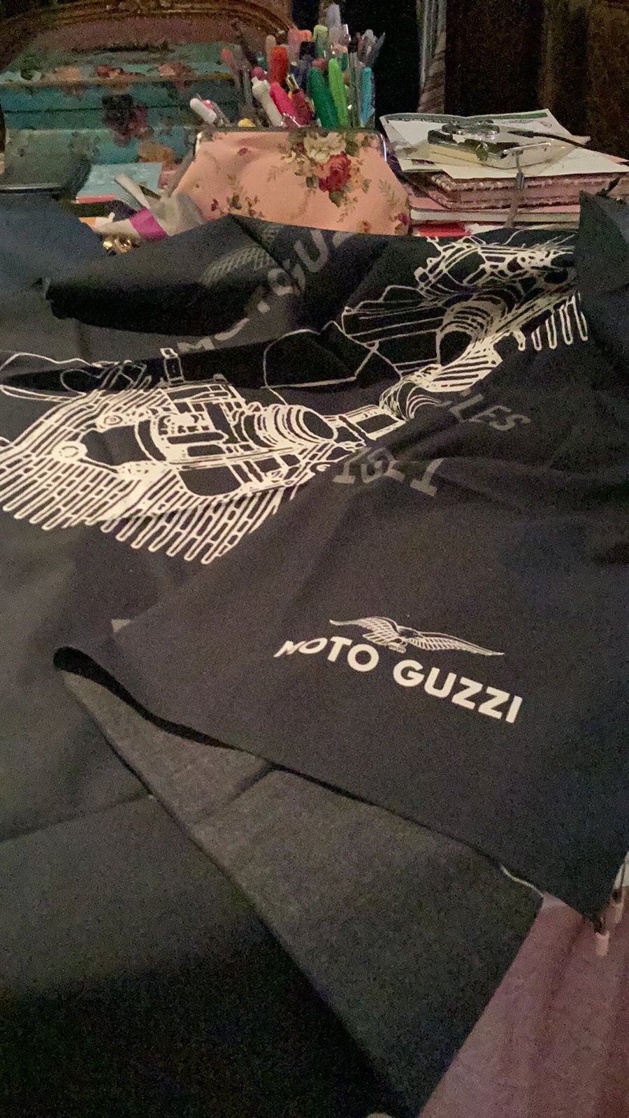 Moto guzzi sjaal, Verzenden, Nieuw met kaartje, Broek | textiel