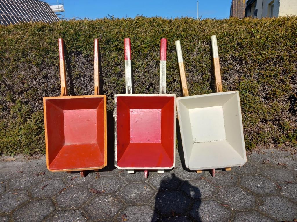 Kleine handgemaakte kruiwagens, Ophalen of Verzenden