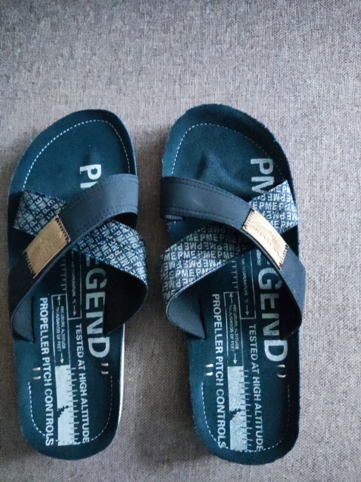 PME Legend slippers maat 47 nieuw in doos, Slippers, Blauw, Nieuw, Ophalen of Verzenden