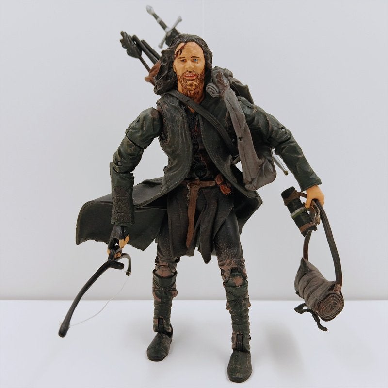 Lord of the Rings Aragorn Toy Biz 2002, Ophalen of Verzenden, Zo goed als nieuw, Actiefiguurtje