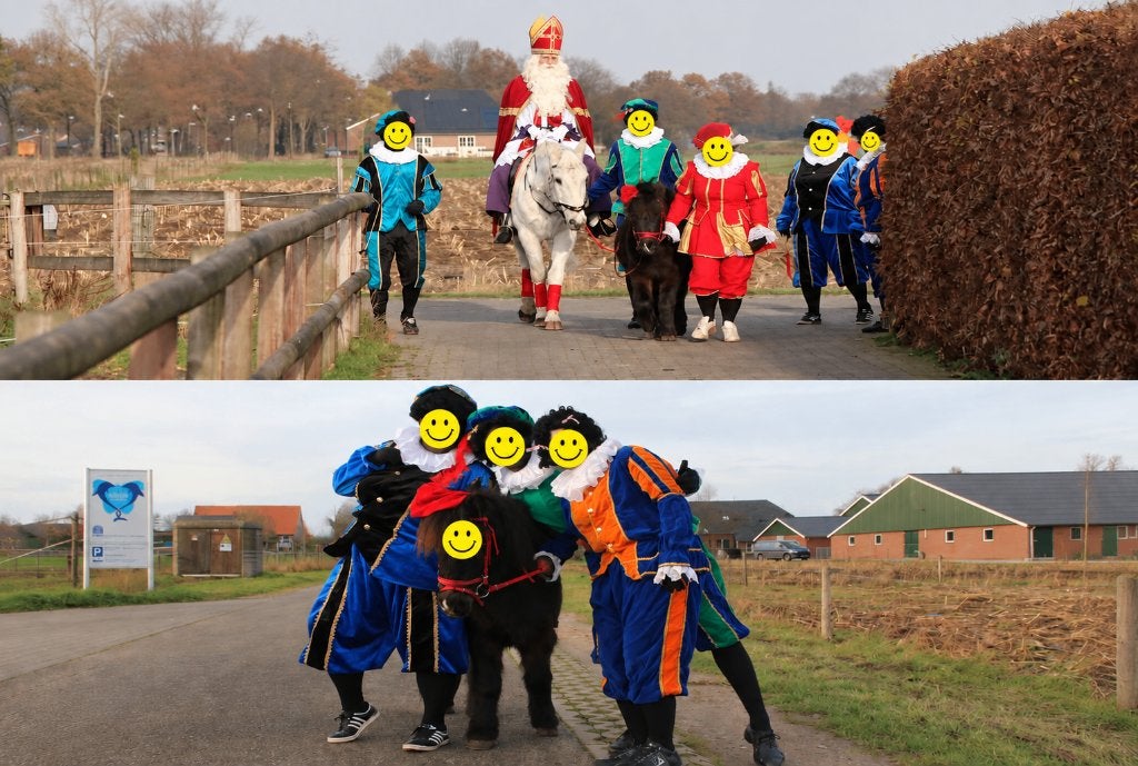 huisbezoek van twentesepieten, Ophalen, Nieuw